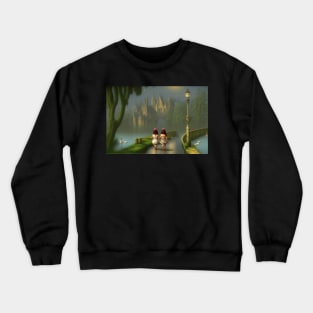 Flooded Castle Crewneck Sweatshirt